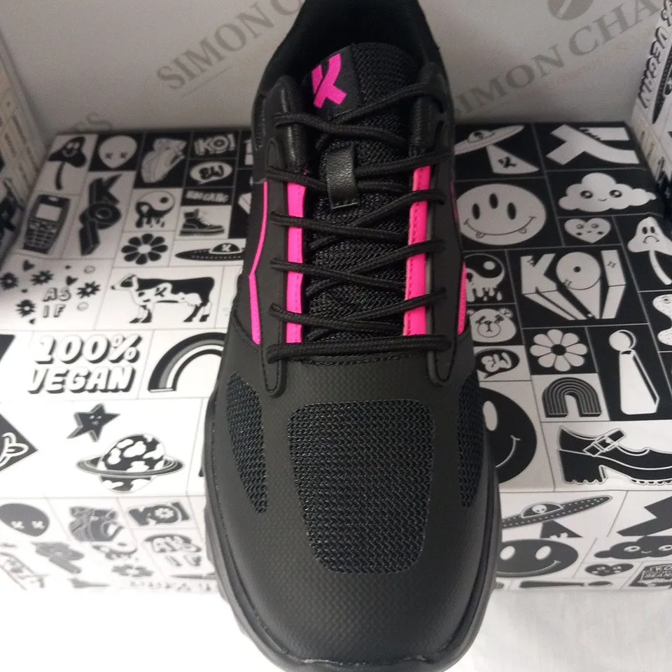 BRAND NEW BOXED PAIR OF KOI ECSTACY RAVE CULTURE MEN'S TRAINERS SIZE 12