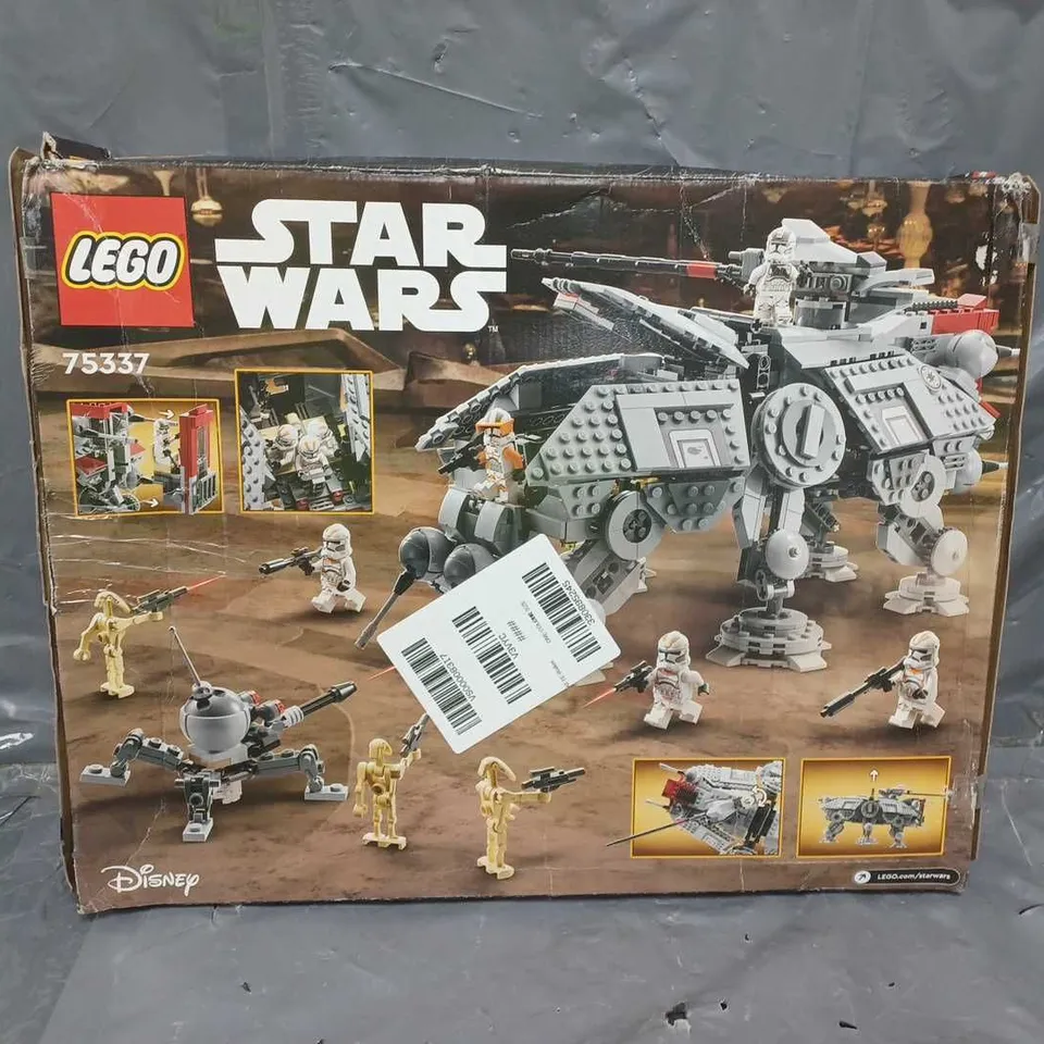 BOXED LEGO STAR WARS 75337 AT-TE WALKER  RRP £124.99