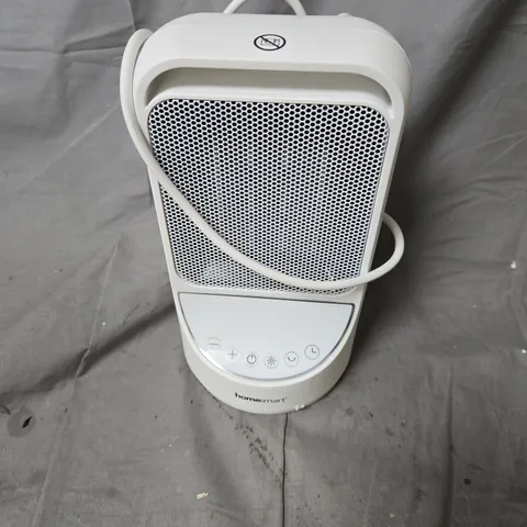HOMESMART PORTABLE CERAMIC FAN HEATER – WHITE