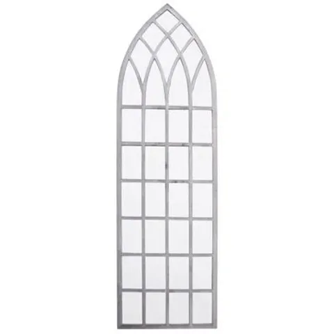 BOXED GOTHIC TALL OUTDOOR MIRROR 