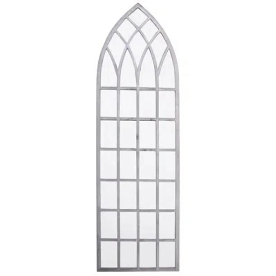 BOXED GOTHIC TALL OUTDOOR MIRROR 