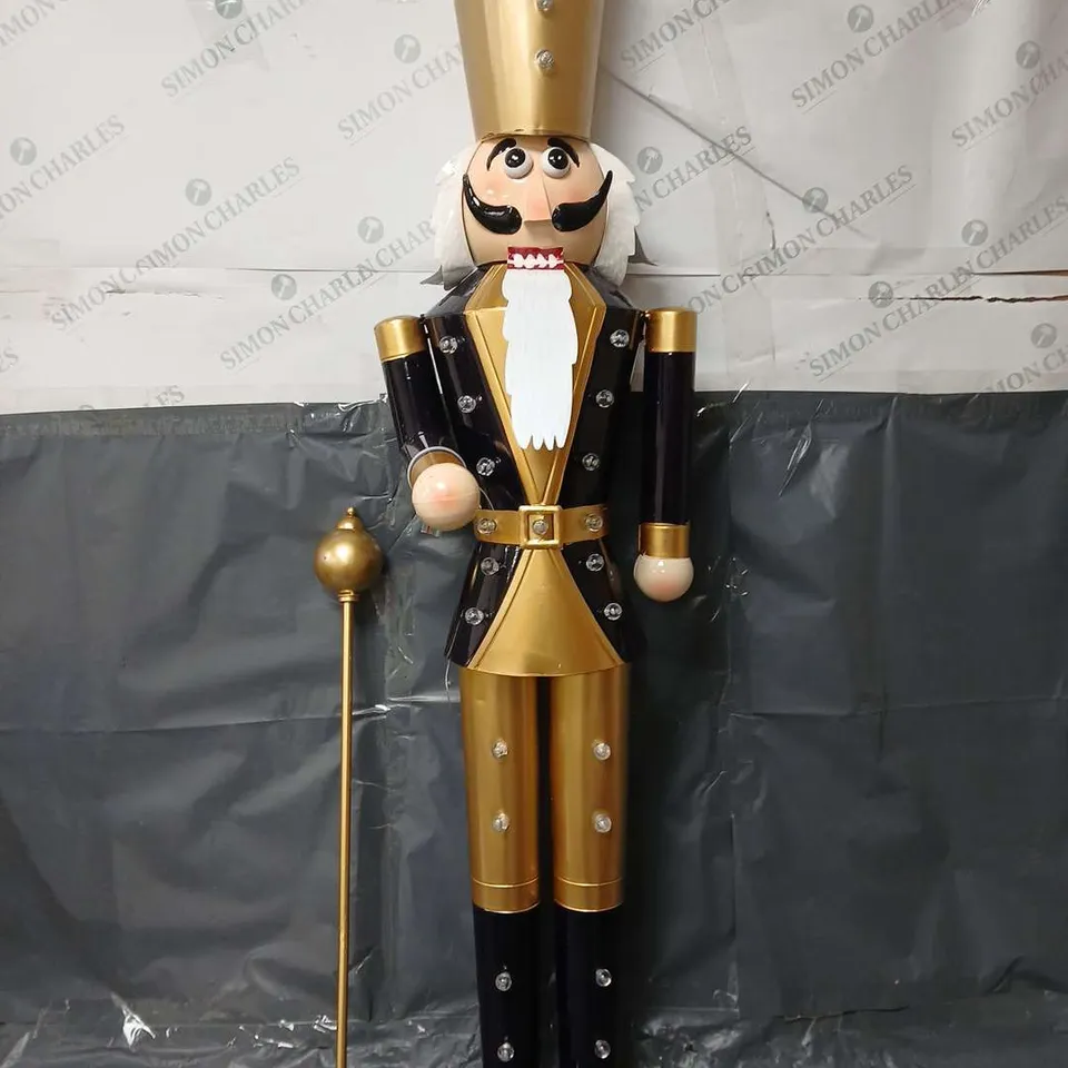 THREE KINGS LIT TEDDY NUTCRACKER CHRISTMAS ROOM LIGHT