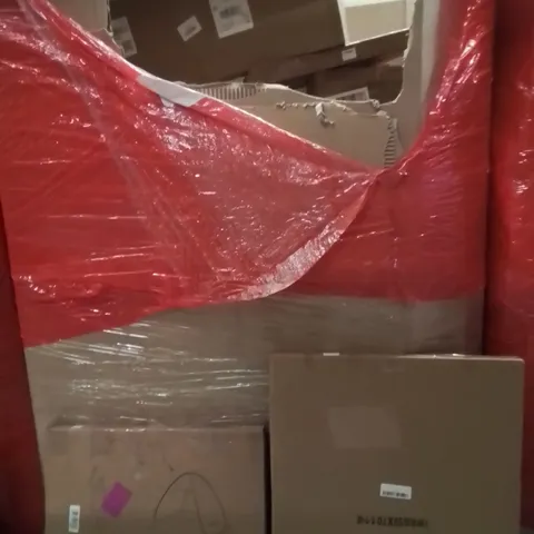 PALLET OF ASSORTED HOUSEHOLD GOODS AND PRODUCTS TO INCLUDE;POPUP TENT,PHOTO FRAMES,HEDGE TRIMMER
