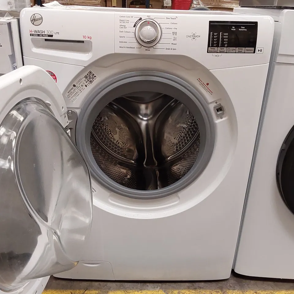 HOOVER H-WASH 300 10KG 1400RPM WASHING MACHINE - WHITE