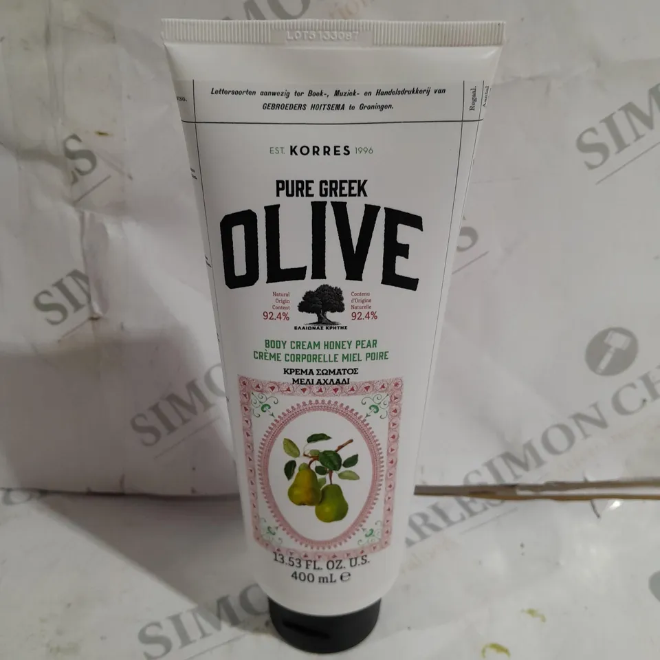 KORRES PURE GREEK OLIVE OIL MEGA SIZE BODY CREAM