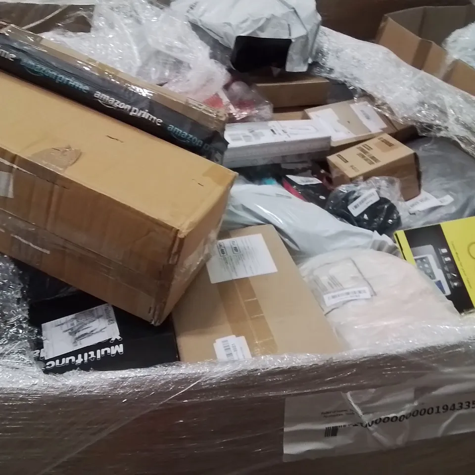 PALLET CONTAINING A LARGE QUANTITY OF PET,TOOLS,CLOTHING PRODUCTS TO INCLUDE;INSOLES,TABLET GLASS PROTECTER,TOILET BRUSH