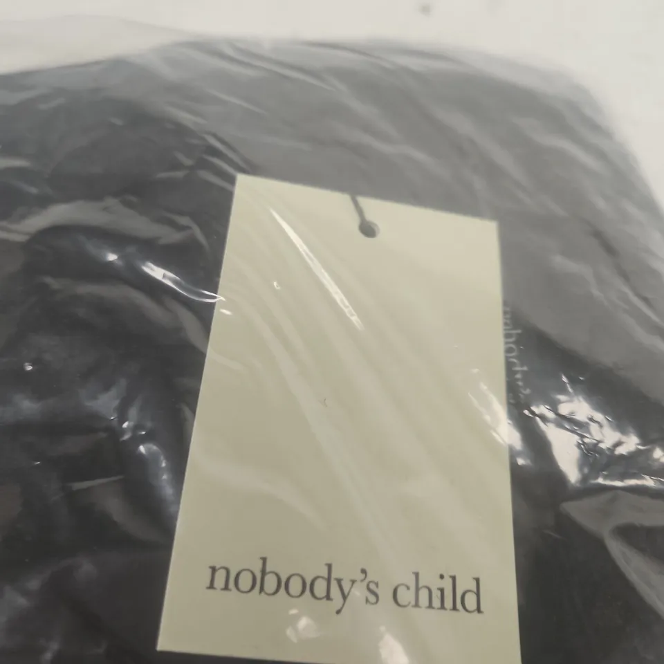 NOBODY'S CHILD BETTIE POCKET DETAIL BLOUSE – BLACK - SIZE UK 4
