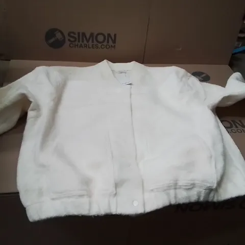 BOXED BRAND NEW APPROXIMATELY 7 SIMPLY BE WOOL BOMBER JACKET SIZE 28