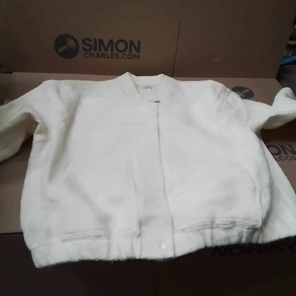 BOXED BRAND NEW APPROXIMATELY 7 SIMPLY BE WOOL BOMBER JACKET SIZE 28
