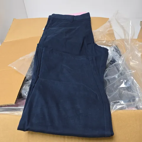 BOX OF APPROXIMATELY 12 X CAT & JACK FIGHTER PILOT BLUE TROUSERS - SIZE 16 PLUS