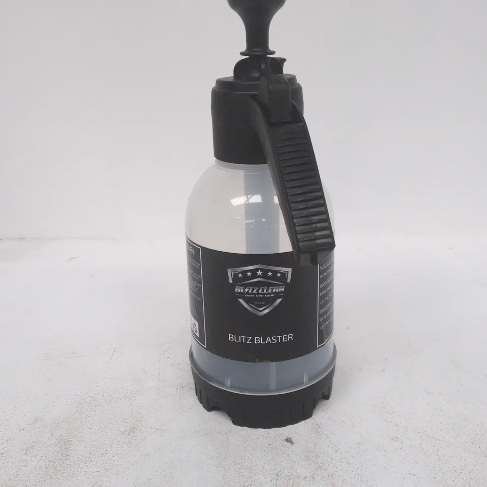 BLITZ BLASTER CLEANING SPRAY BOTTLE – TRIGGER SPRAYER, BLITZ CLEAN LABEL