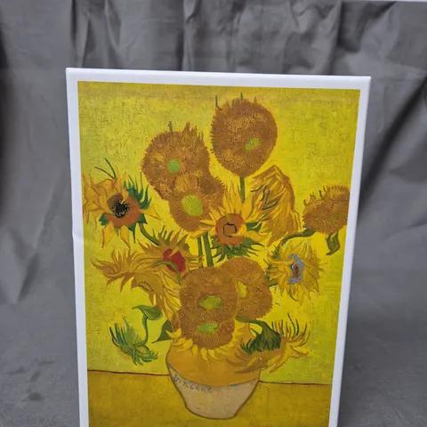 VINCENT VAN GOGH - SUNFLOWERS JIGSAW PUZZLE 