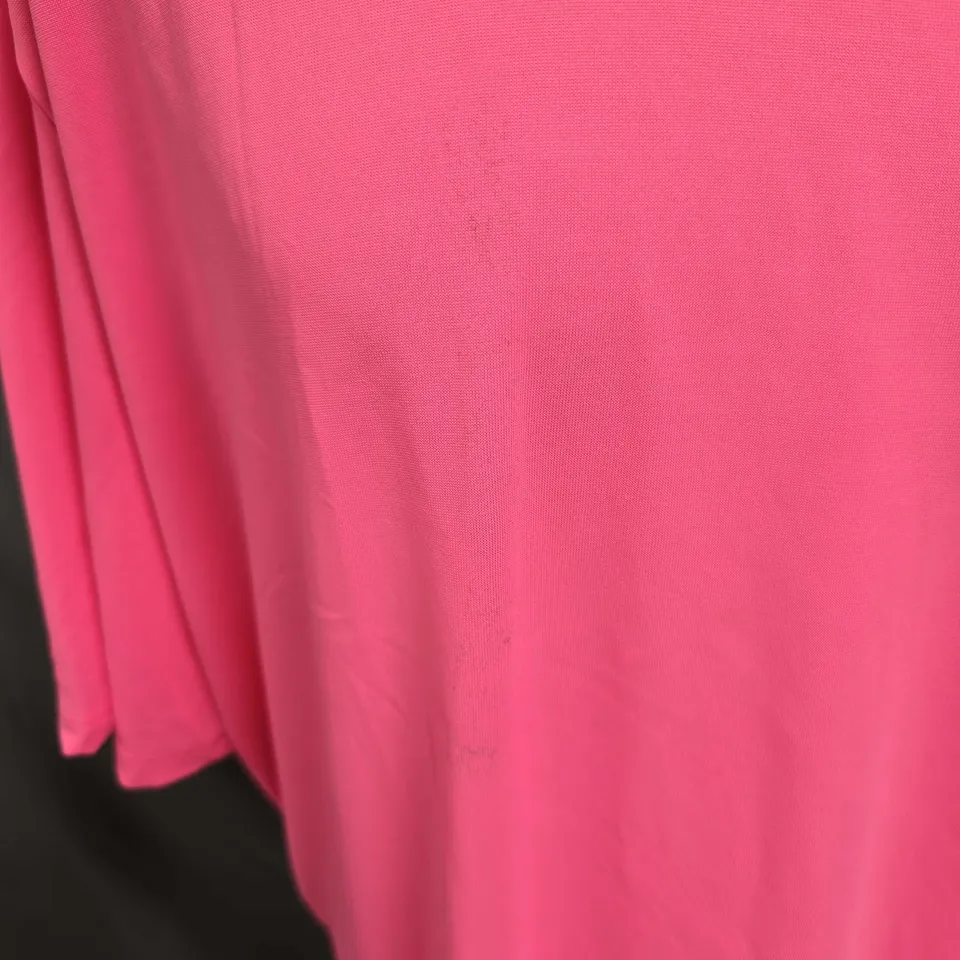 UNDER ARMOUR THE TECH TEE IN NEON PINK SIZE XL