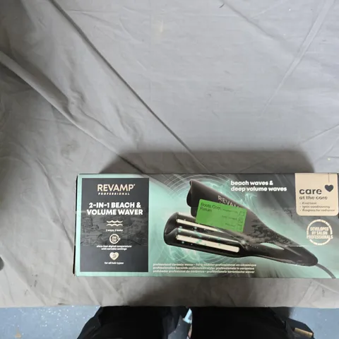 REVAMP PROFESSIONAL 2-IN-1 BEACH & VOLUME WAVER