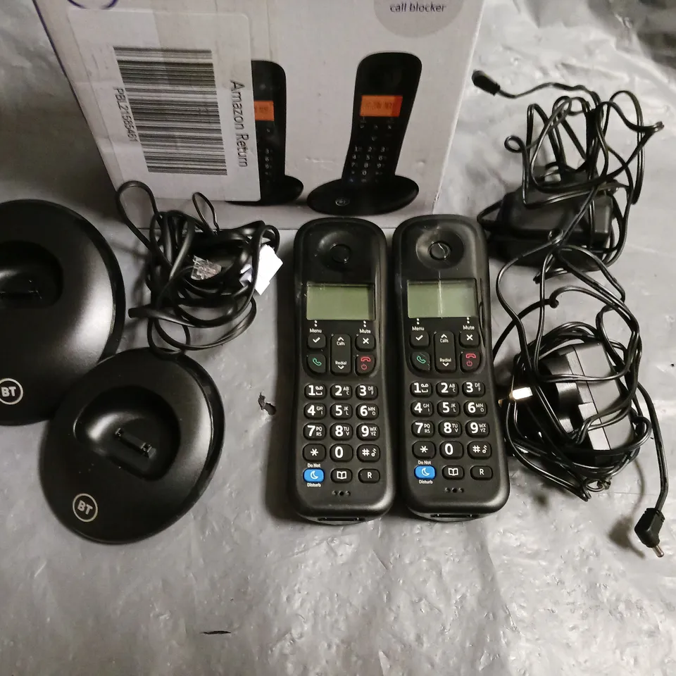 BT EVERDAY TWO HANDSET HOME PHONE SET