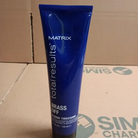 BOX OF APPROXIMATELY 20 TUBES OF MATRIX BRASS OFF PROTECTING CREAM 150ML PER TUBE