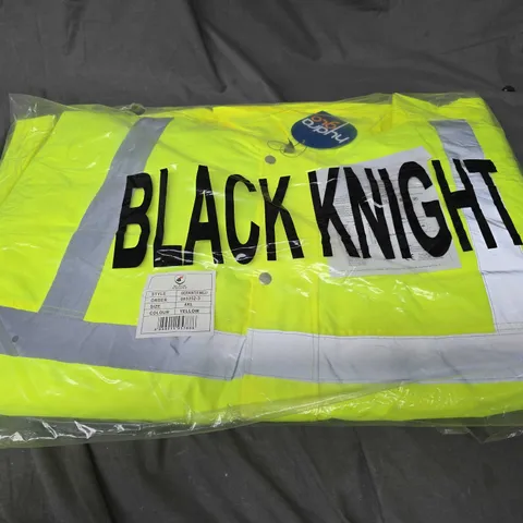 BLACK KNIGHT GERAINT HI-VIS JACKET - 4XL