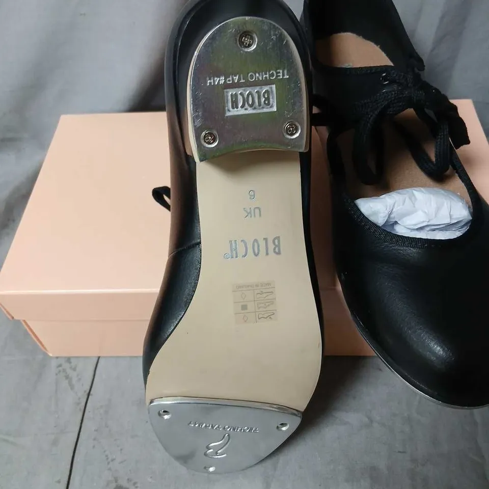 BLOCH TECHNO TAP WOMEN'S DANCE SHOES – BLACK, UK 6 (EU 39)