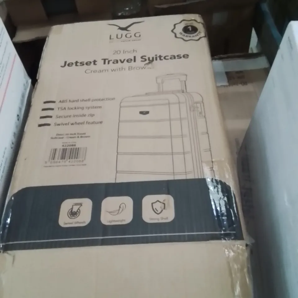 BOXED LUGG JETSET TRAVEL SUITCASE 