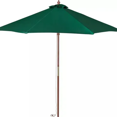 BOXED GREEN GARDEN PARASOL