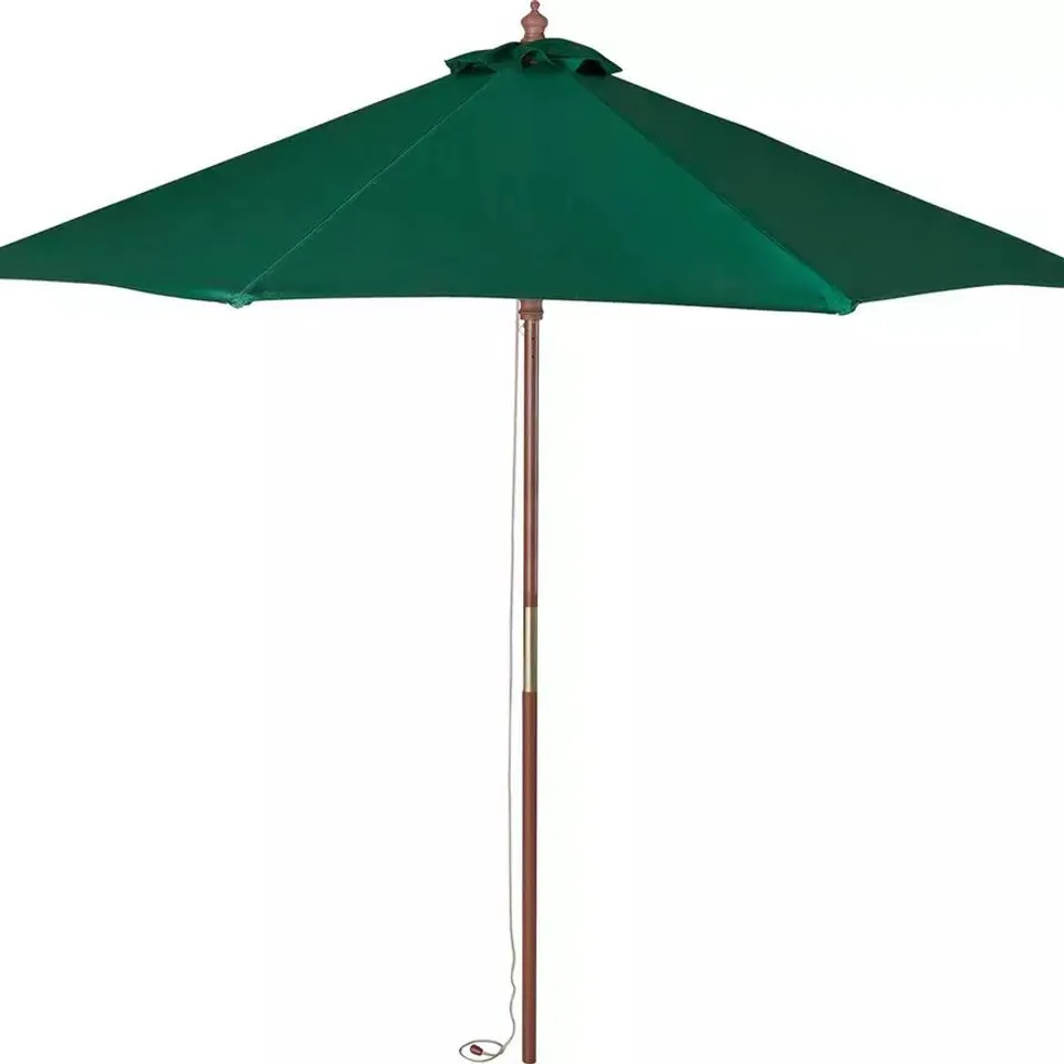 BOXED GREEN GARDEN PARASOL