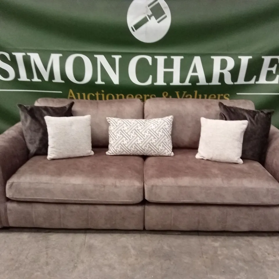 AMARA 4 SEATER SOFA - CHOCOLATE RRP £1349