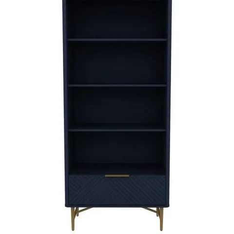 BOXED MELODY BOOKCASE IN NAVY BLUE (2 BOXES)