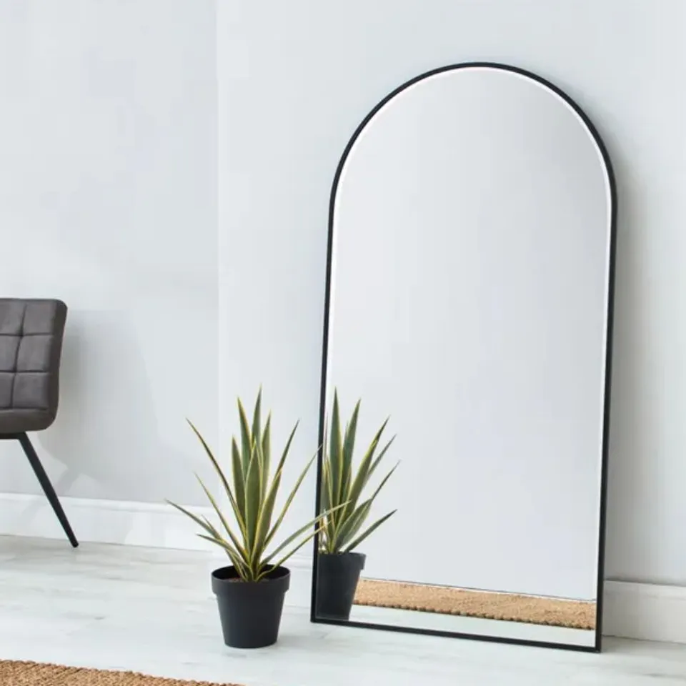 BOXED APARTMENT ARCHED LEANER MIRROR (1 BOX)