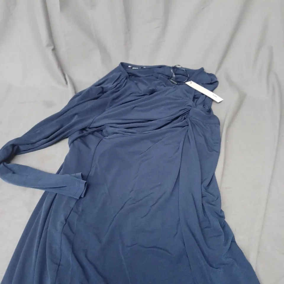 ROMAN STRETCH TWIST MIDI DRESS - 16