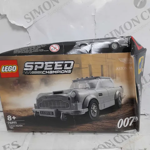 BOXED LEGO SPEED CHAMPIONS 007 ASTON MARTIN DB5 SET 76911