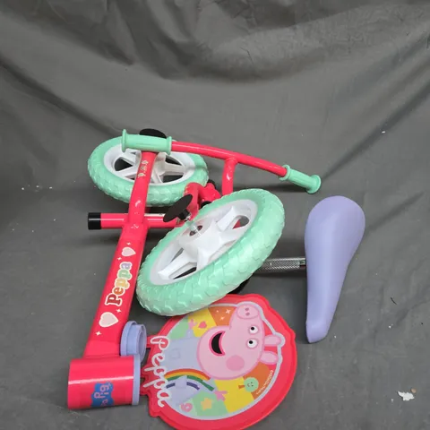 PEPPA PIG 10 INCH BALANCE BIKE