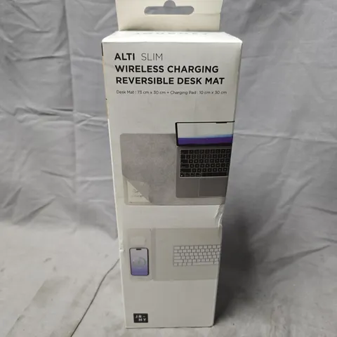BOXED AND SEALED JOURNEY ALTI SLIM WIRELESS CHARGING REVERSIBLE DESK MAT