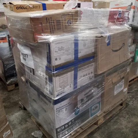 PALLET OF APPROXIMATELY 12 UNPROCESSED RAW RETURN HOUSEHOLD AND ELECTRICAL GOODS TO INCLUDE;