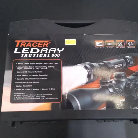 BOXED TRACER LEDRAY TACTICAL 800 (NO LIGHT JUST ACCESSORIES)