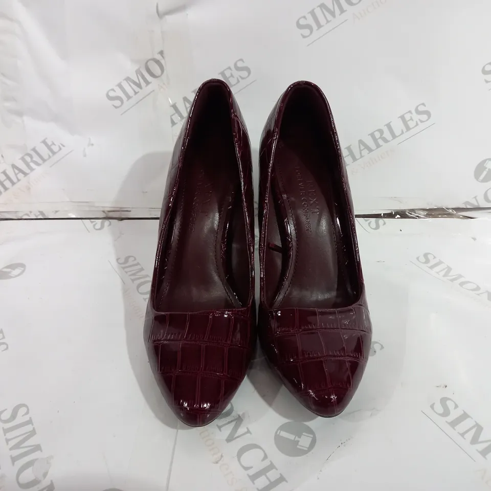 NEXT FOREVER COMFORT COLLECTION RED HEELS SIZE 5