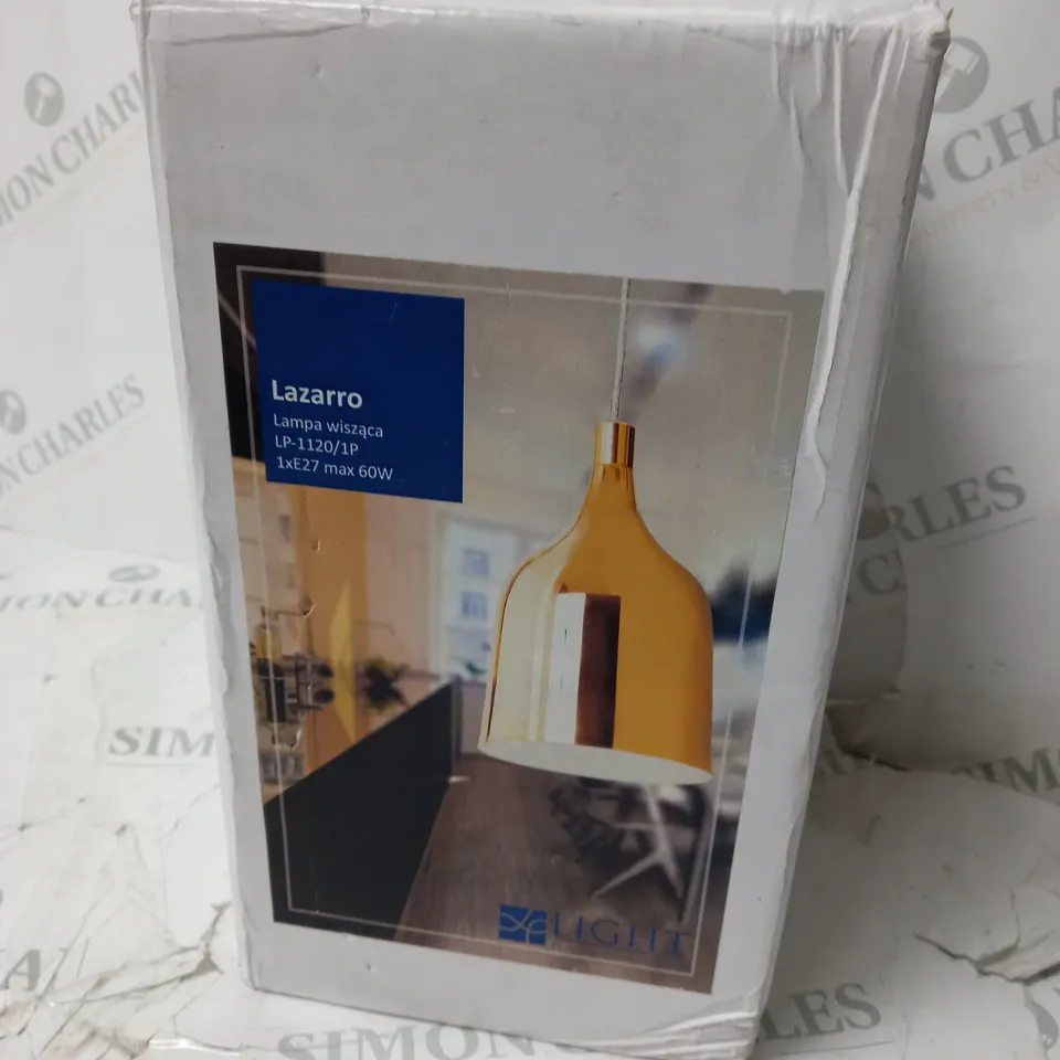 LIGHT PRESTIGE LAZARRO 1 LIGHT MODERN MINI PENDANT LIGHT 