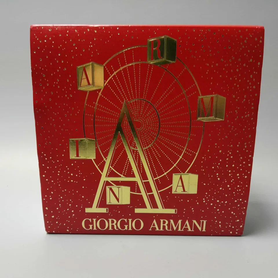 BOXED GIORGIO ARMANI MY WAY SET (MISSING BOTTLE)