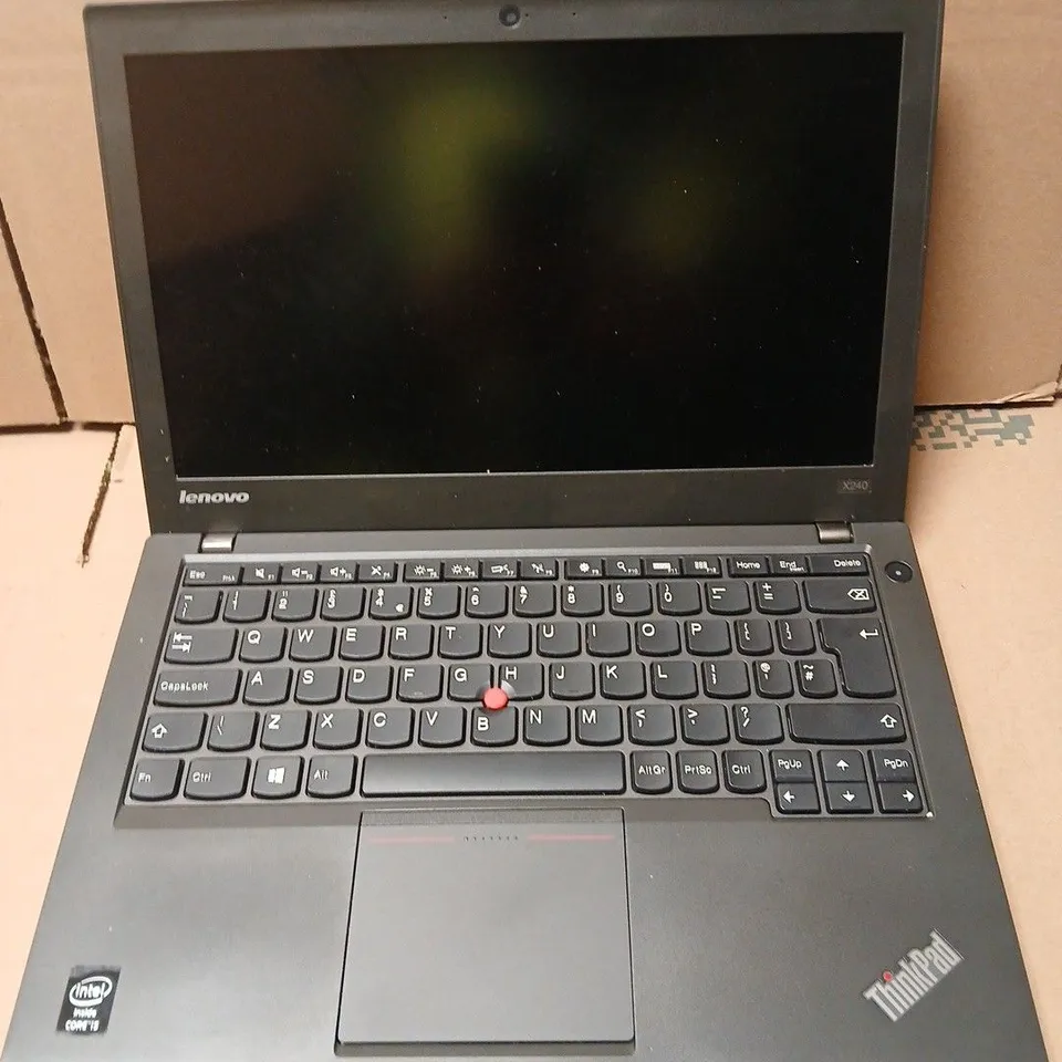 LENOVO X240 THINKPAD LAPTOP IN BLACK