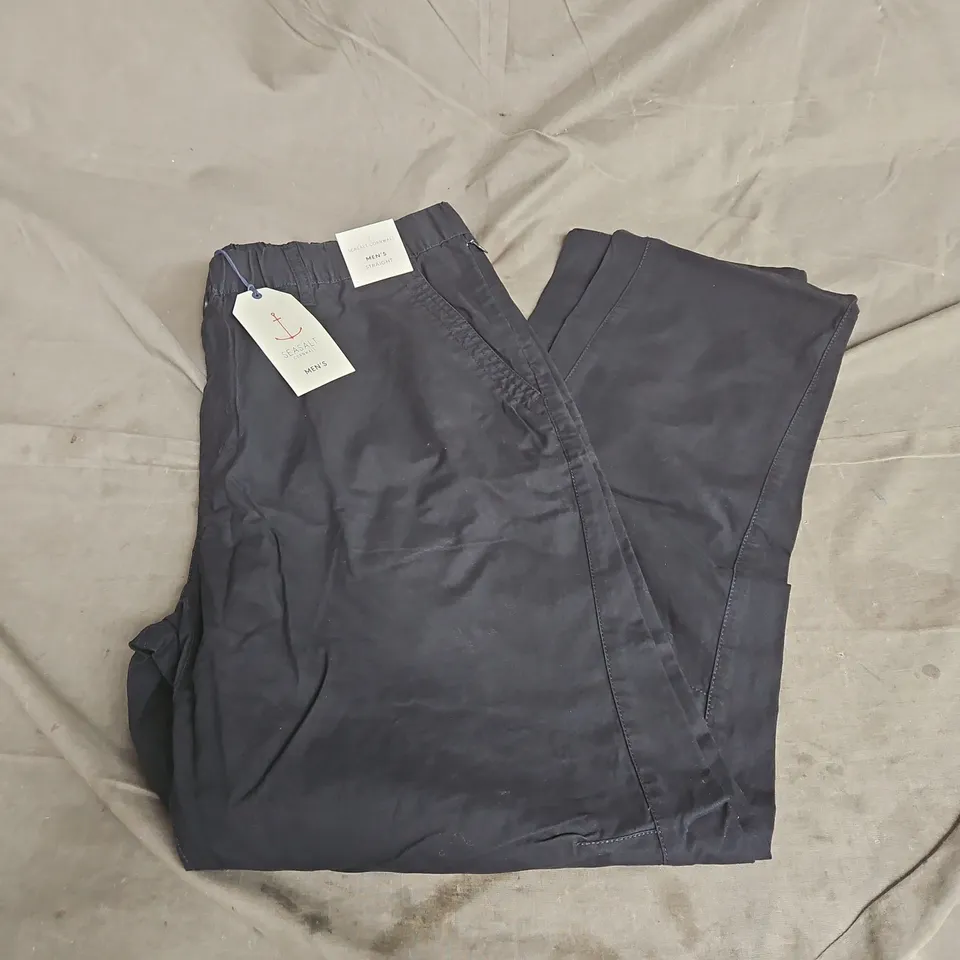 SEASALT CORNWALL MEN'S STRAIGHT GROUNDSMAN TROUSER VS IN INKWELL SIZE L