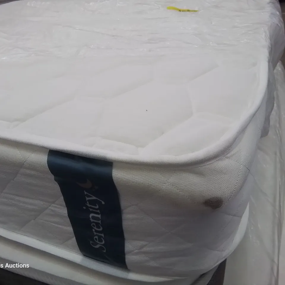 SERENITY HYBRID POCKET SPRUNG 4' SMALL DOUBLE MATTRESS 