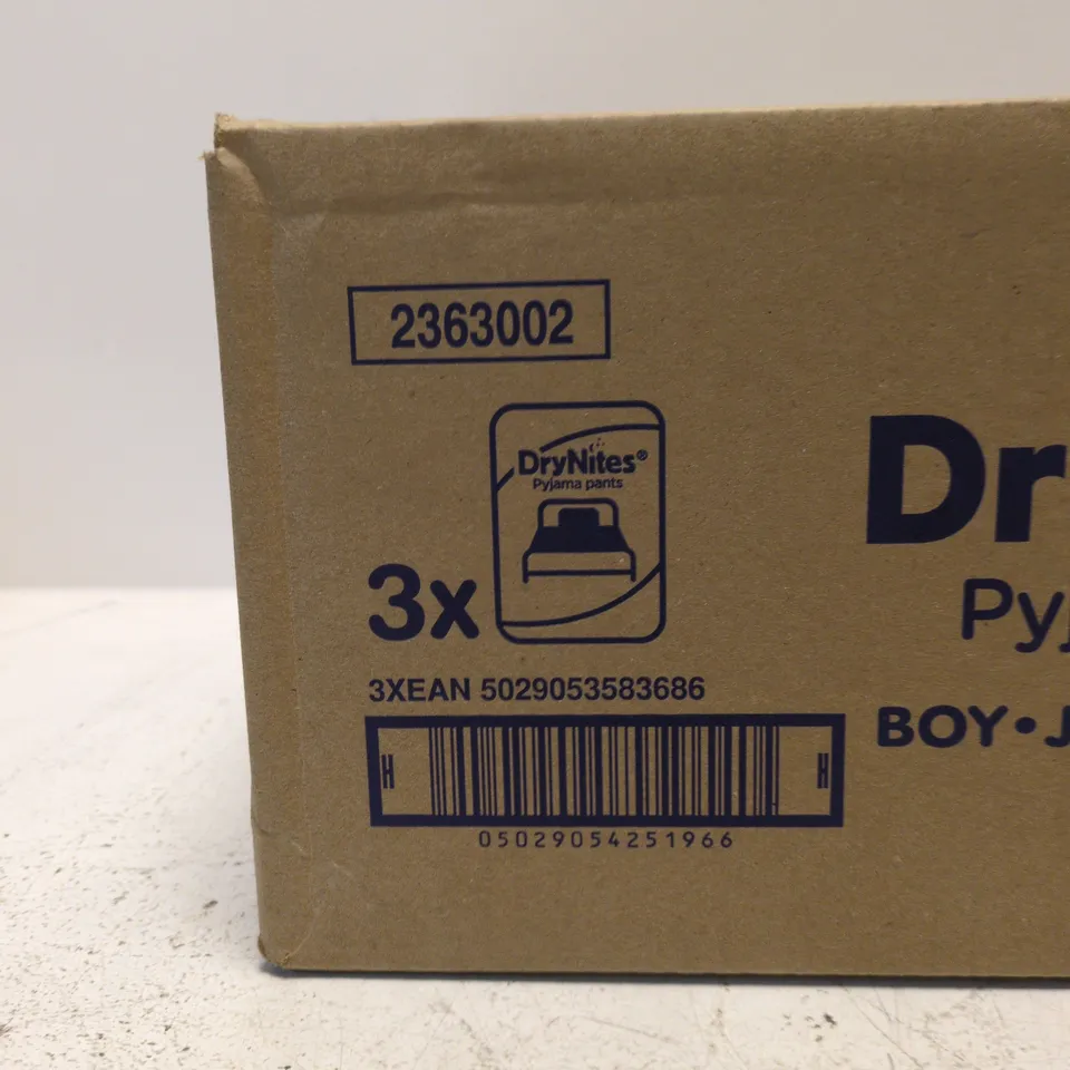 Huggies DryNites Pyjama Pants – Boys, Size 11 (Age 13+) Pack of 3