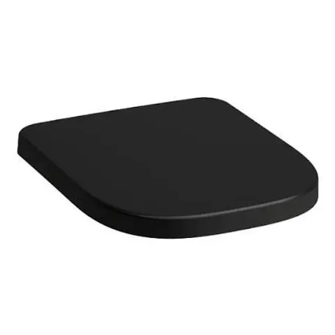 BRAND NEW BOXED LAUFEN MEDA TOILET SEAT H8911137160001 WITH LID, SOFT-CLOSE MECHANISM, MATT BLACK