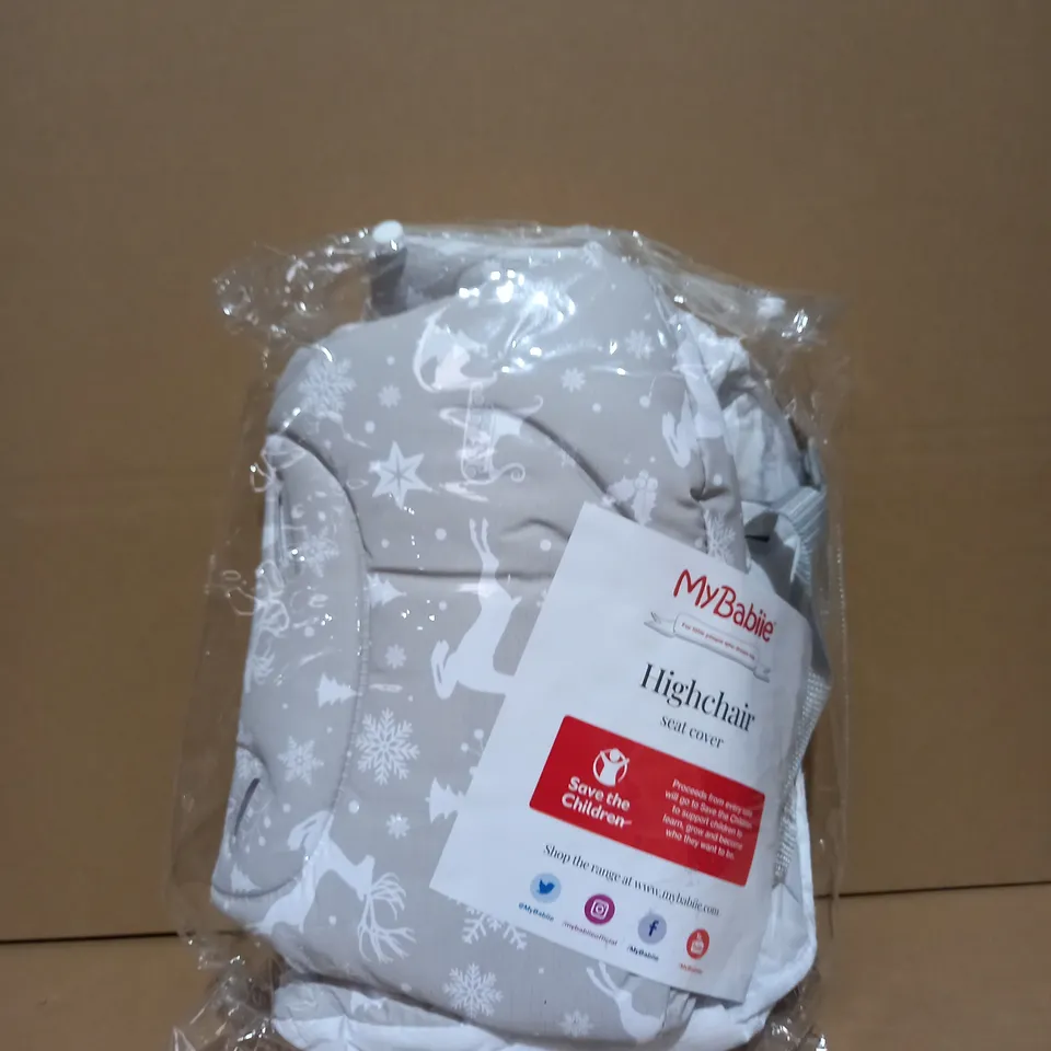 CHRISTMAS PREMIUM HIGHCHAIR SEAT COVER