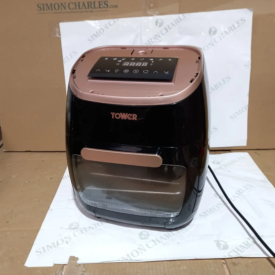 TOWER AIR FRYER WITH DIGITAL TOUCH DISPLAY - ROSE GOLD