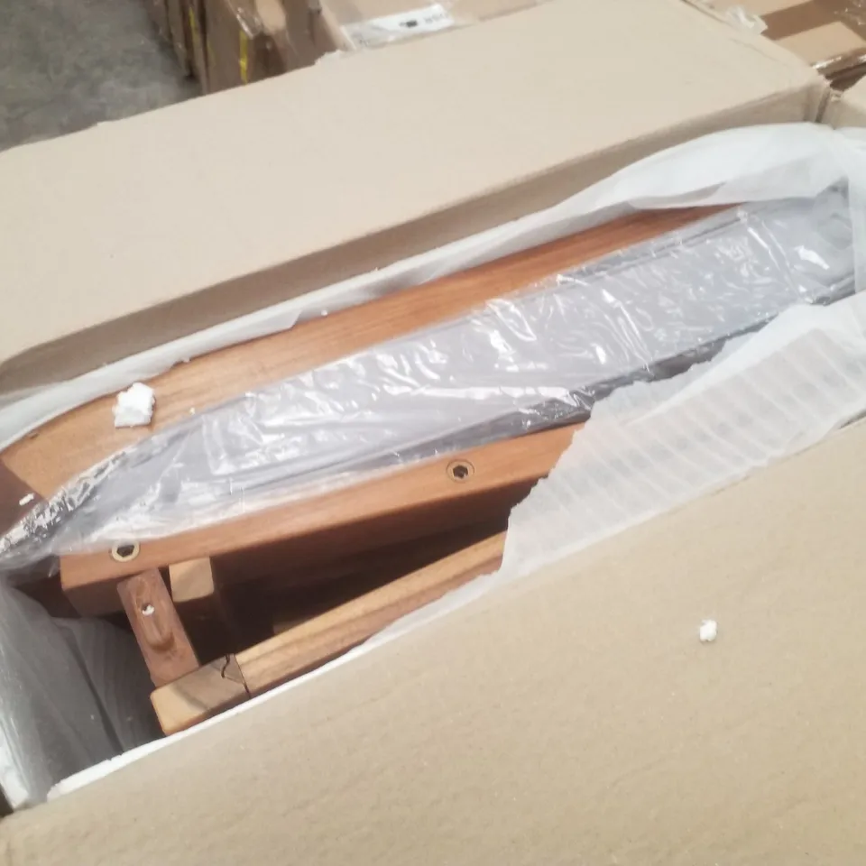 BOXED GARDEN GEAR ACACIA 2 SEATER SOFA