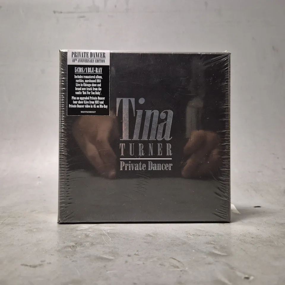SEALED TINA TURNER PRIVATE DANCER (40TH ANNIVERSARY): LIMITED 5CD + BLU-RAY BOXSET
