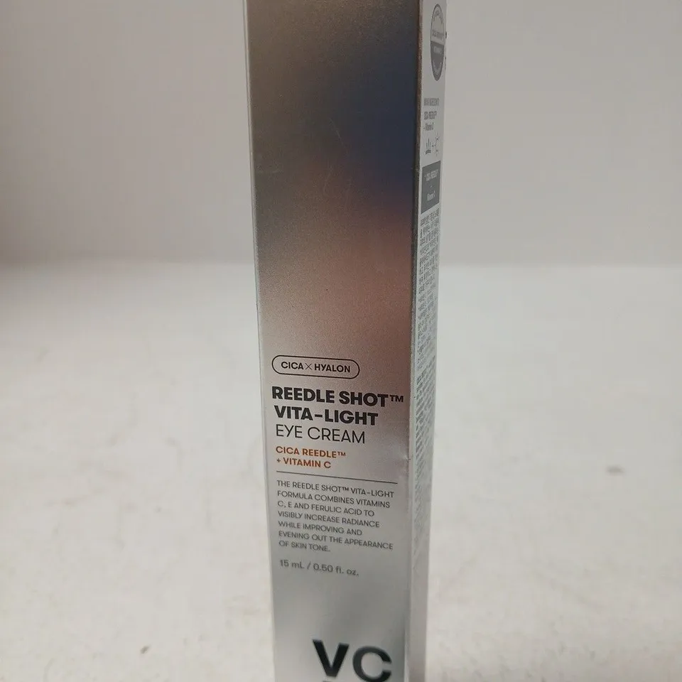 SEALED VT COSMETICS REEDLE SHOT VITA-LIGHT EYE CREAM 15ML