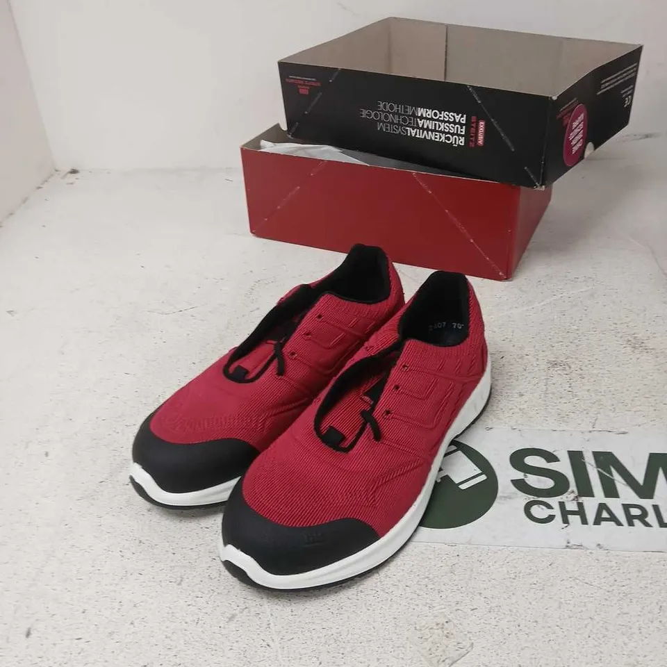STEITZ SECURA PLUS RED SAFETY SNEAKERS, EU 42 (UK 8)