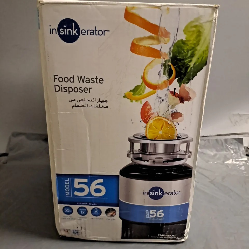 INSINKERATOR MODEL 56 FOOD WASTE DISPOSER