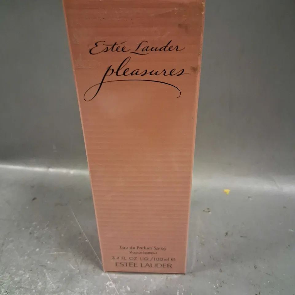 BOXED AND SELAED ESTEE LAUDER PLEASURES EAU DE PARFUM 100ML